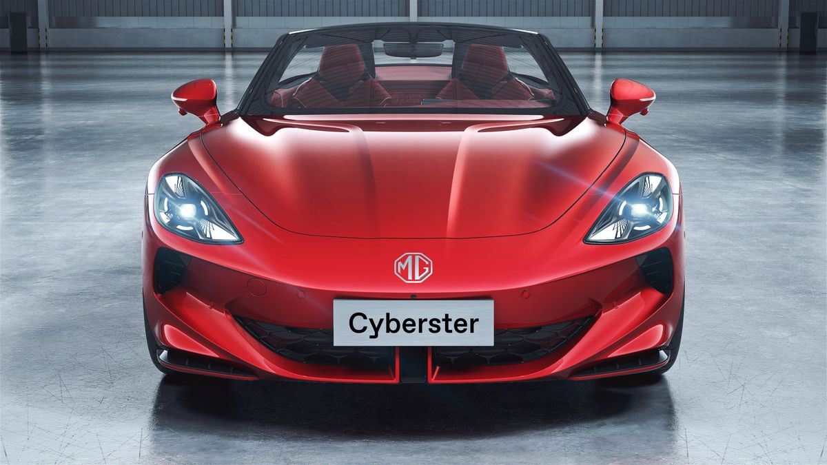 MG představilo sporťák Cyberster. Elektrické kabrio přijede i do Evropy